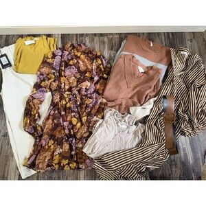 Nwt Womens Fall Clothing Lot Size M, Mustard Seed, Aura & More